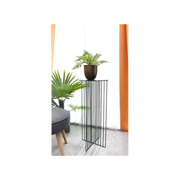 Metal Flower Stand Side Table - SLENDER - Image 4