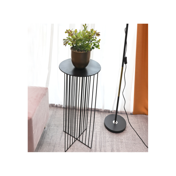 Metal Flower Stand Side Table - SLENDER - Image 5