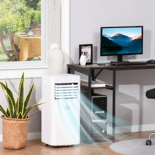 HOMCOM 9000 BTU Portable Air Conditioner 4 Modes LED Display Timer Home Office - Image 2