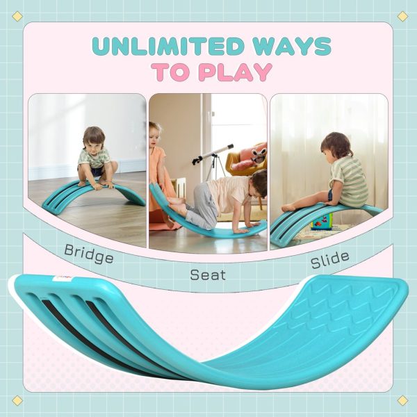 ZONEKIZ Balance Board, Kids Wobble board, Montessori Nursery Toy for 3-6 Years - Image 4