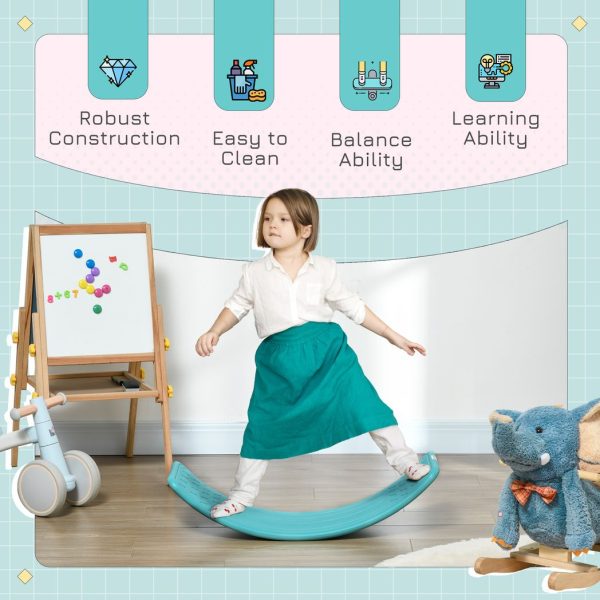 ZONEKIZ Balance Board, Kids Wobble board, Montessori Nursery Toy for 3-6 Years - Image 5