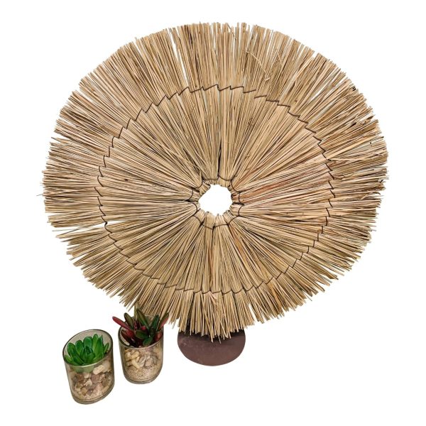 Dried Sun Grass On Stand Decoration 54cm - Image 2