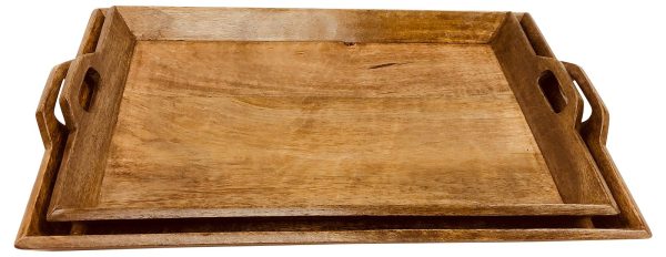 Tray Set Of 2 Home Decor - Image 2