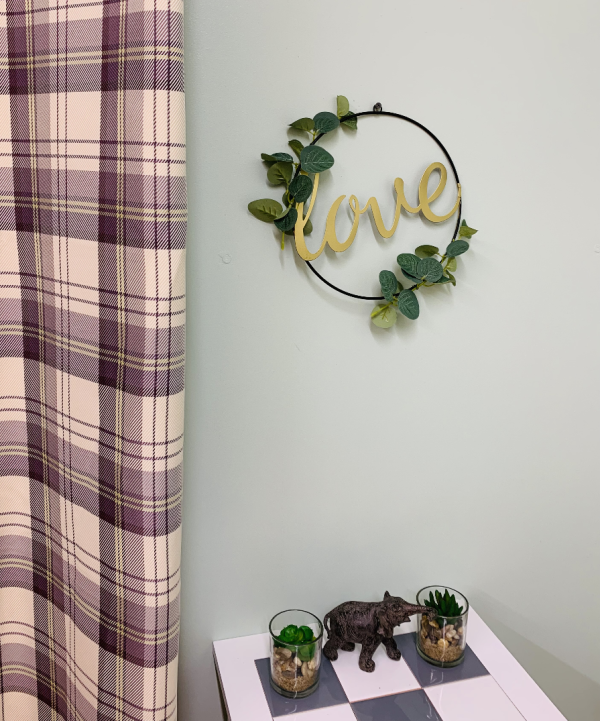 Hanging Love Deco with Eucalyptus - Image 3