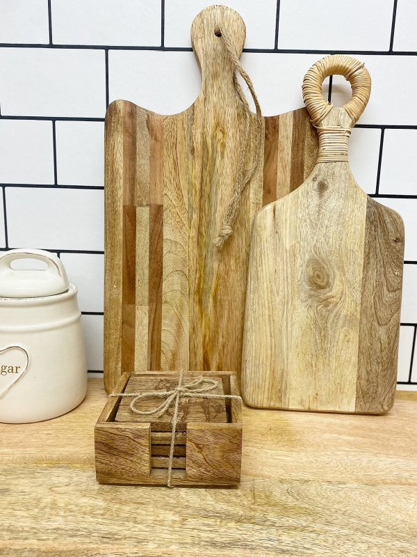 Set Of Four Wooden Engraved Horse Coasters - Image 4