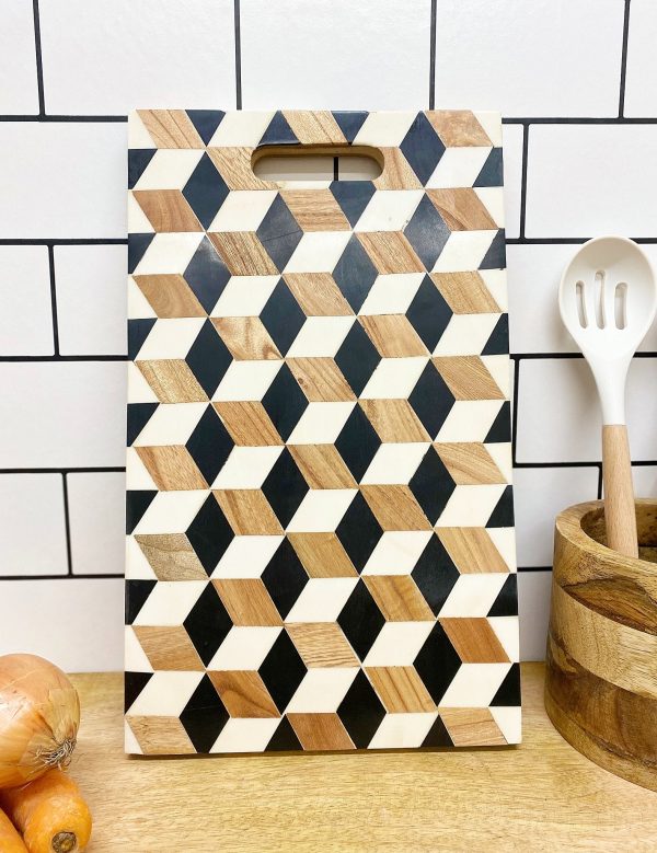 Cube Serving Tray Home Decor - Image 3