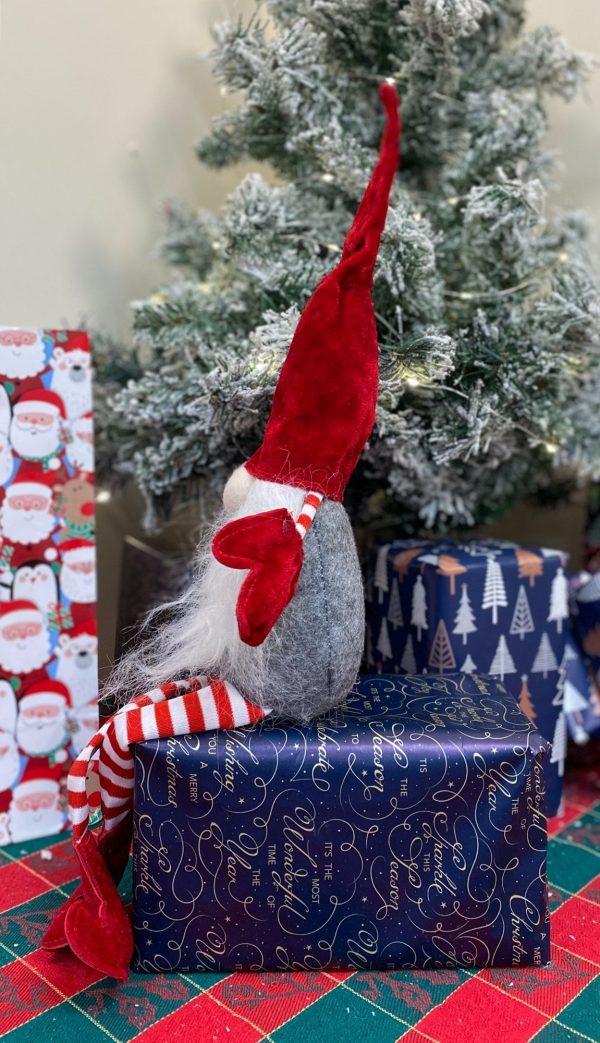 Sitting Santa Gonk With Dangly Legs 54cm - Image 2