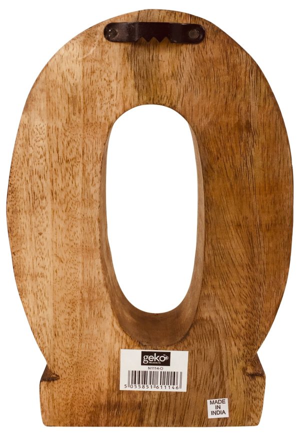 Hand Carved Wooden Embossed Letters Boy - Image 2