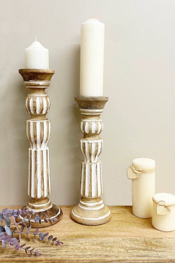 Wooden Candle Stick 45cm - Image 2