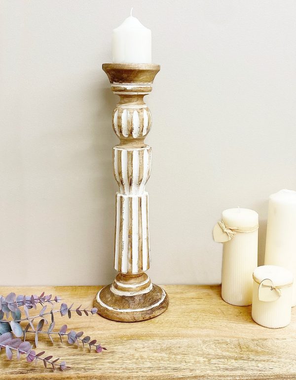 Wooden Candle Stick 45cm - Image 3