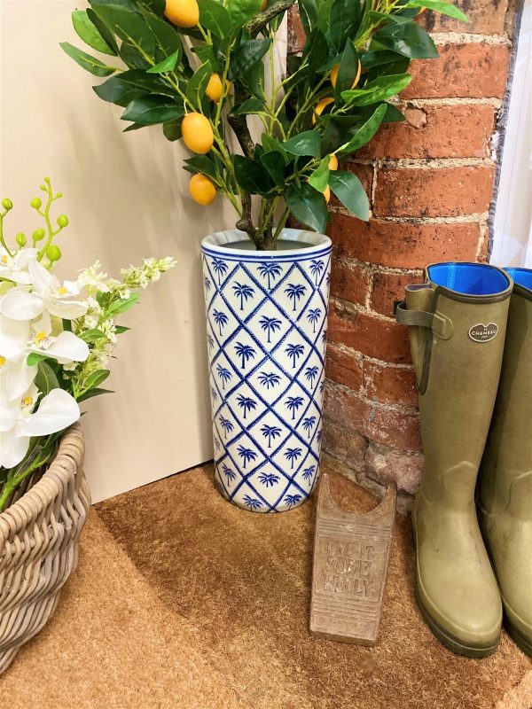 Palm Tree Print Umbrella Stand - Image 2