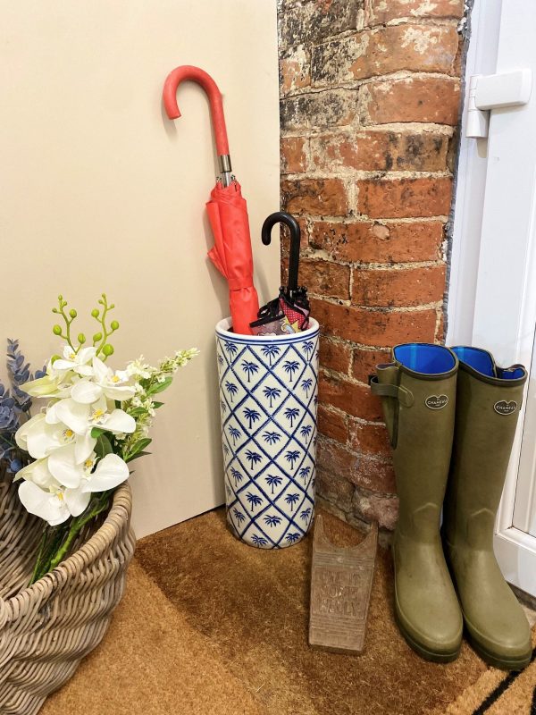 Palm Tree Print Umbrella Stand - Image 3