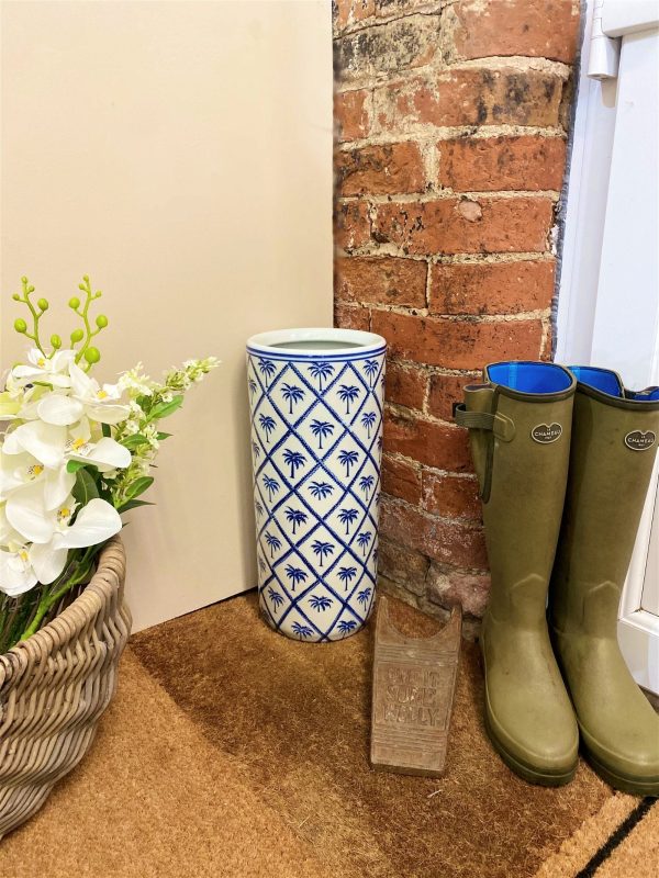Palm Tree Print Umbrella Stand - Image 4