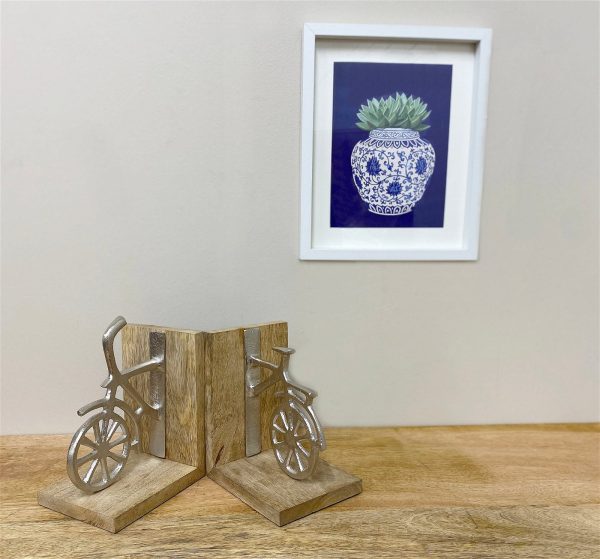 Set of Two Bicycle Bookends - Image 2