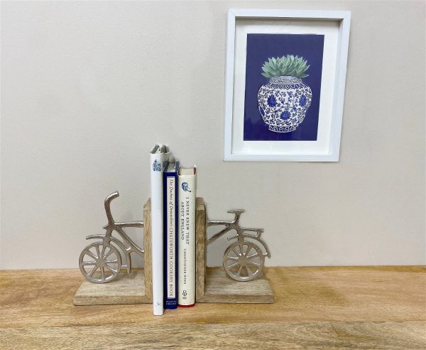 Set of Two Bicycle Bookends - Image 3