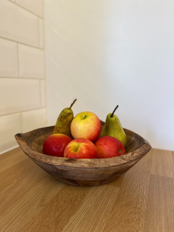 Triangular Shaped Wooden Bowl - Image 4