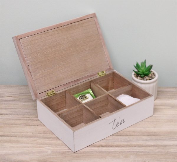 Tea Box, Wooden Houses Design, 24x16cm. - Image 4