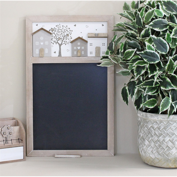 Wall Mounted Blackboard, Wooden Houses Design - Image 2