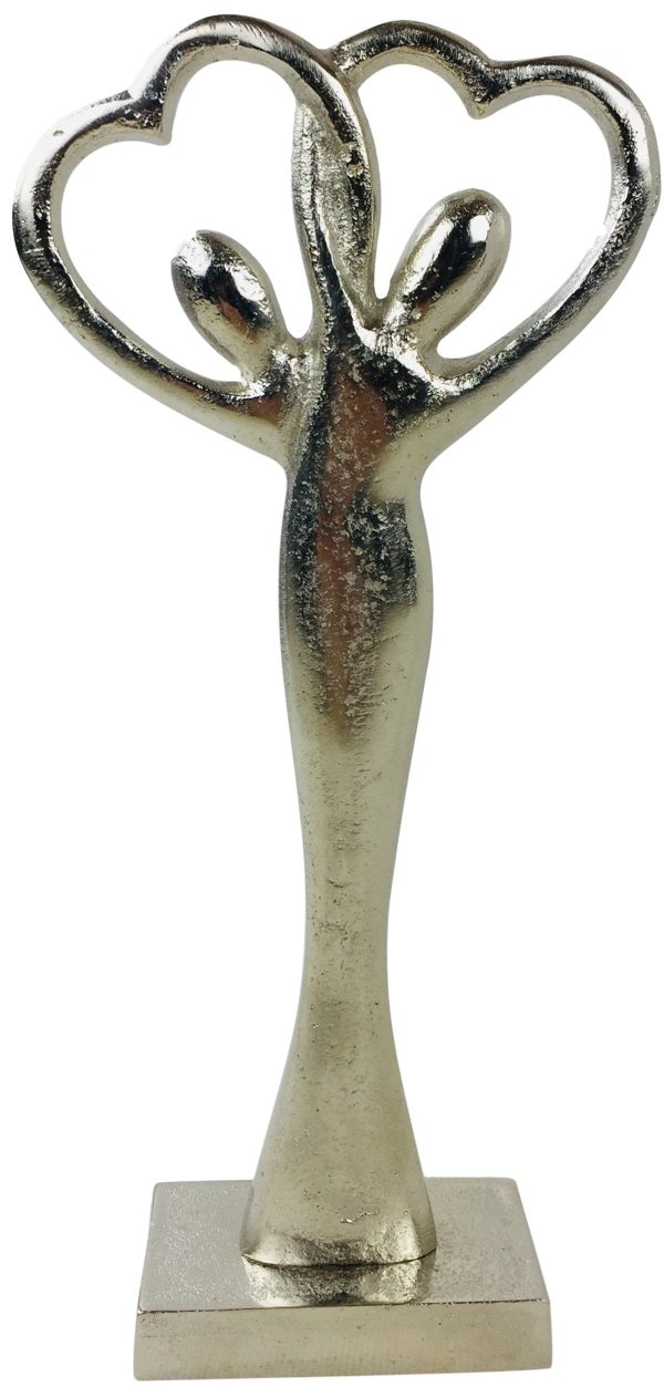 Entwined Couple Silver Straight Figures - Image 4