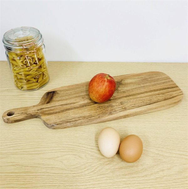 Acacia Wood Serving Board 45x14cm - Image 2