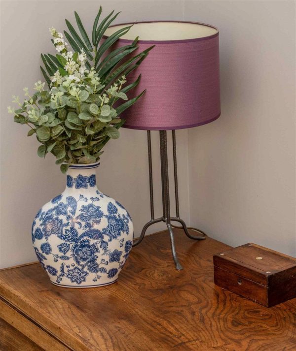 Anemone Blue & White Bottle Vase - Image 5