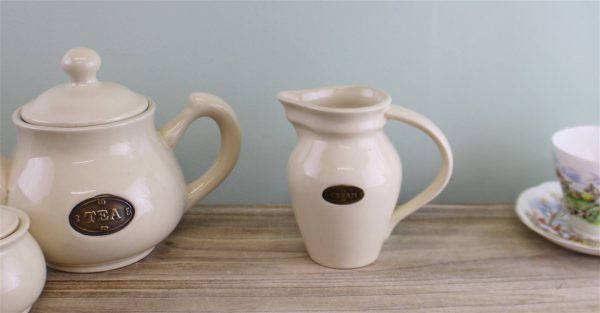 Country Cottage Cream Ceramic Cream Jug - Image 2