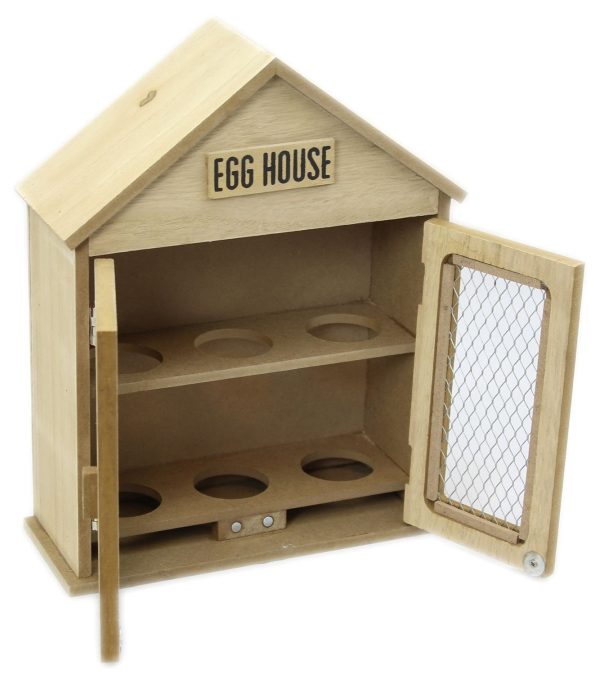 Wooden Two Door Egg House - Image 2