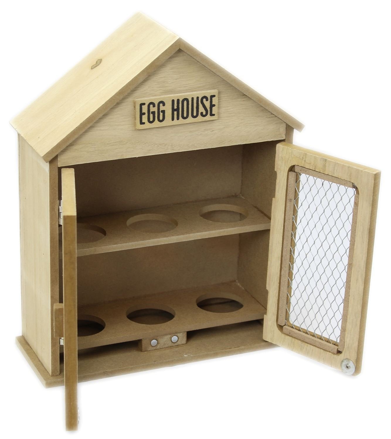 Wooden Two Door Egg House - Image 2