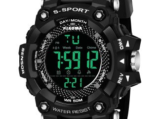 Piaoma Mens Digital water proof watch assorted Model & Colours varied