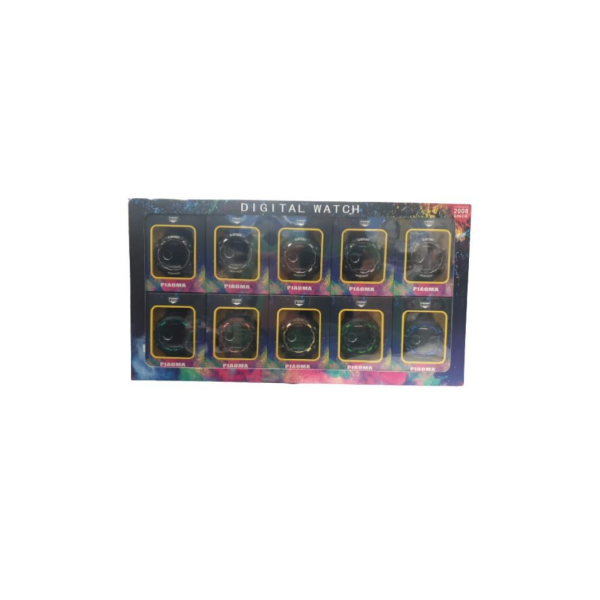 Piaoma Mens Digital water proof watch assorted Model & Colours varied - Image 2