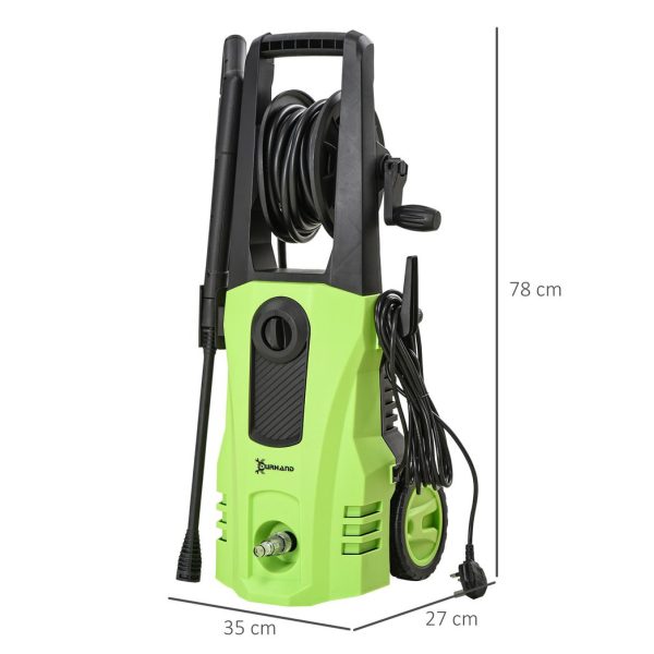 DURHAND Portable Power Washer 1800W, 150 Bar, 510 L/h for Garden, Car, Furniture - Image 3