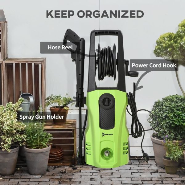 DURHAND Portable Power Washer 1800W, 150 Bar, 510 L/h for Garden, Car, Furniture - Image 7