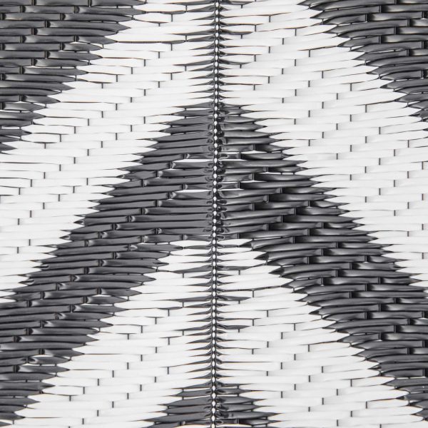 Outsunny 182x274cm Reversible Outdoor Rug Portable Plastic Straw RV Camping Mat - Image 8