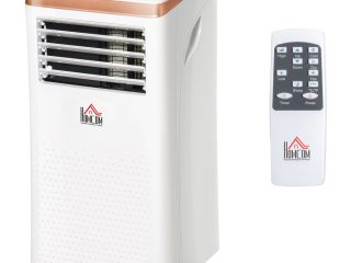 HOMCOM 10000 BTU Portable Air Conditioner 4 Modes LED Display Timer Home Office
