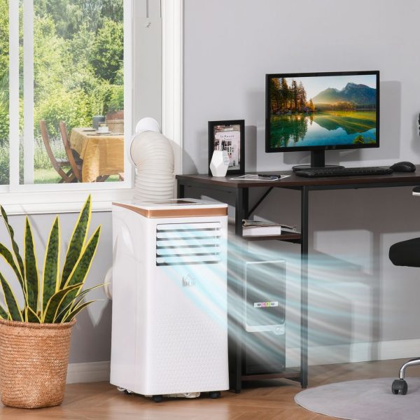HOMCOM 10000 BTU Portable Air Conditioner 4 Modes LED Display Timer Home Office - Image 2