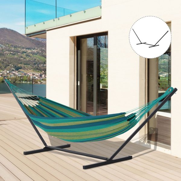 3.6m Long Metal Hammock Stand Frame Replacement Garden Outdoor Patio - Image 2