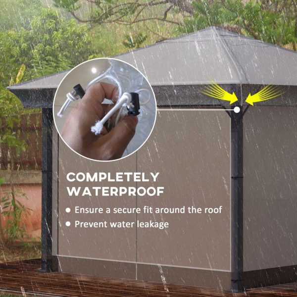 3 x 3 (m) Gazebo Protective Cover, Waterproof Cover for Canopy, Tent - Image 5
