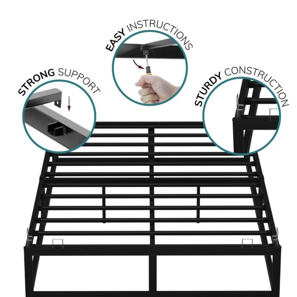 Double Metal Bed Frame Square Tube - Improved - Image 5