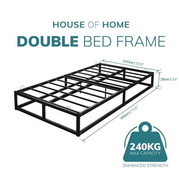 Double Metal Bed Frame Square Tube - Improved - Image 6