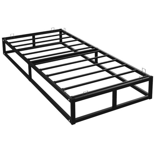 Single Metal Bed Frame Square Tube - Improved - Image 4