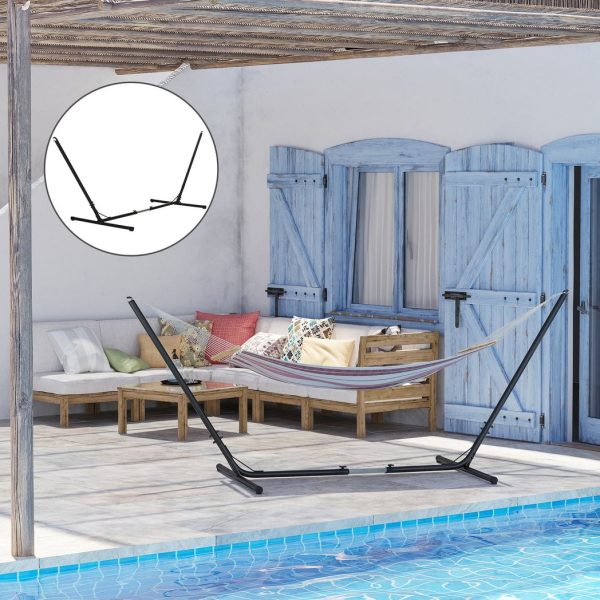12ft/3.8m Hammock Stand Adjustable Universal Fit Garden Camping Picnic - Image 2