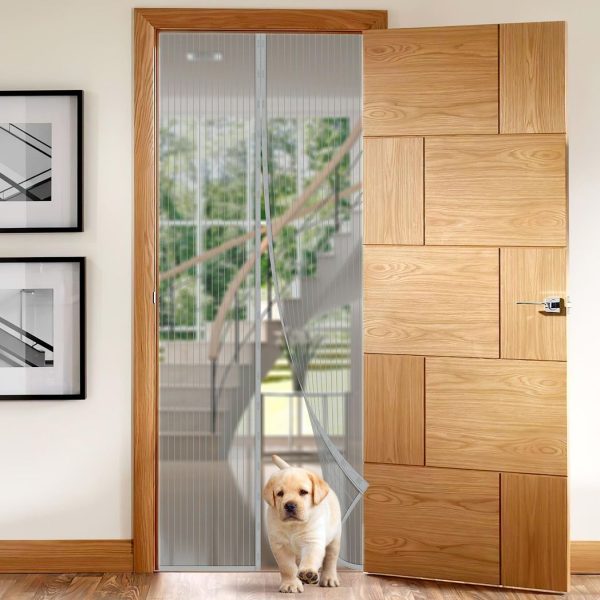 VINSANI MAGNETIC SCREEN DOOR GREY 1010380 - Image 4