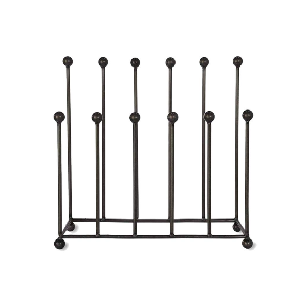 Neo Steel Black Powder Coated Boot Rack ï¿½ Holds 6 Pairs
