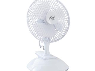 Neo Mini Clip Base Mount Desk Fan ï¿½ White
