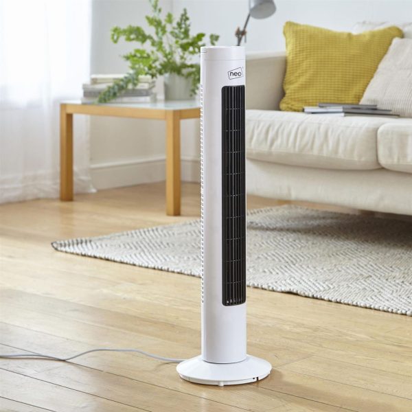Neo 29" Aroma Scented 3 Speed Cooling Fan - White - Image 4