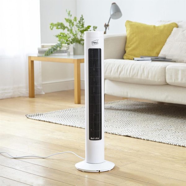 Neo 29" Aroma Scented 3 Speed Cooling Fan - White - Image 7
