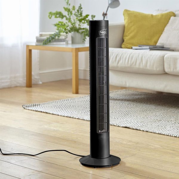 Neo 29" Aroma Scented 3 Speed Cooling Fan - Black - Image 5