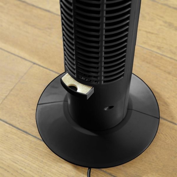 Neo 33" Aroma Free Standing 3 Speed Fan - Black - Image 4