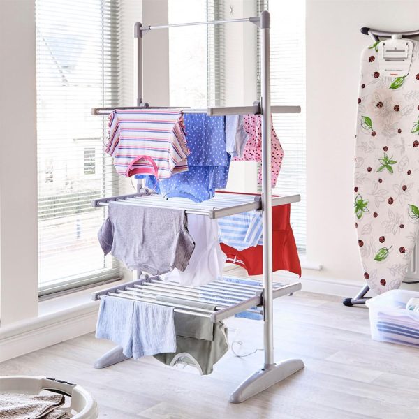 Neo Indoor Electric 3 Tier Heated Airer ï¿½ Foldable - Image 2