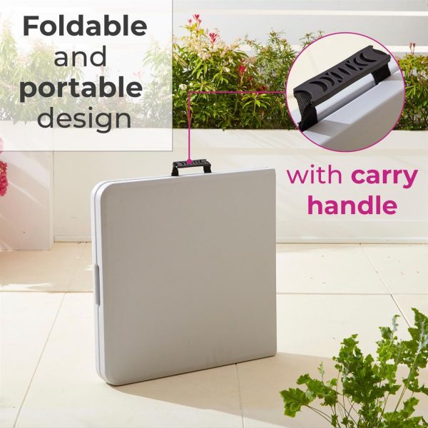 Neo Folding Picnic Table Portable 4FT - Image 3